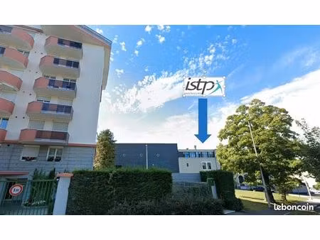 t2 meublé + garage - parc de l'europe istp irup