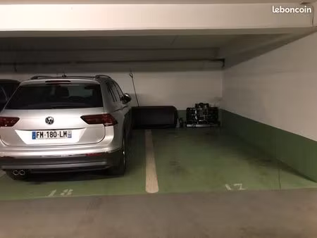 a louer place parking sous terrain securisee
