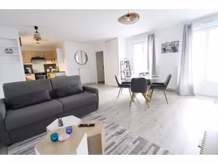 appartement - rdc - 65 m2 - 3 pièces - meublé