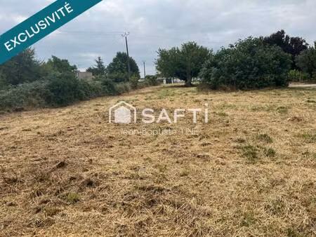 terrain constructible viabilisé à vendre