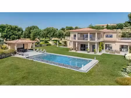 roquefort-les-pins - contemporaine avec vue mer panoramique