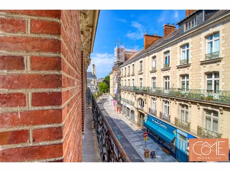 a vendre appartement de caractere- type 5 - 118m² (121m² au sol) - centre ville - rue d'an