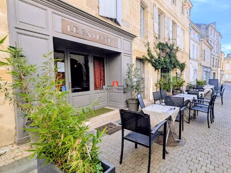 fonds de commerce restauration blaye