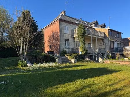 maison de 1900  91m2  2 chambres   jardin   cave  à ferrières (10mn d'amiens) ..... très g