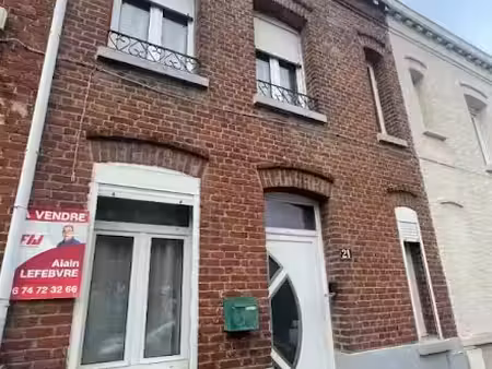 vente maison 3 pièces 56 m² à lens (62300)  67 000 €