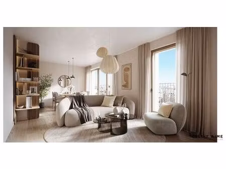 appartement de prestige de 82 m2 en vente belleville  père-lachaise  ménilmontant  france
