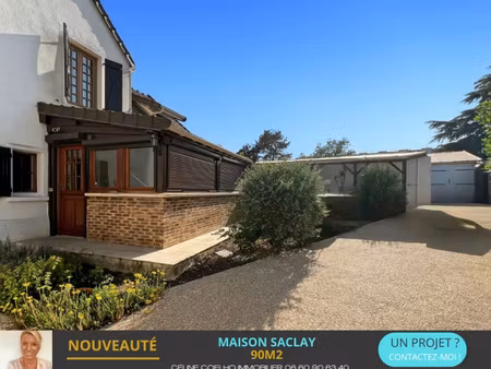 charmante maison 4 pièces avec véranda  patio  box et stationnements