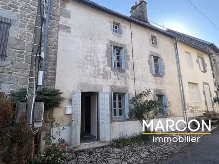achat maison 2 pièces 57m² crocq 23260