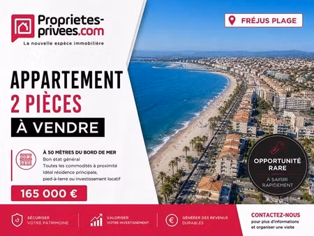 frejus-plage appartement 2 pièces