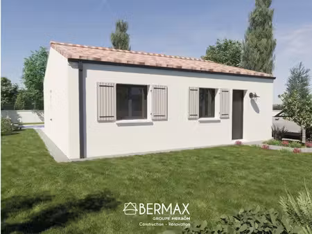 vente maison neuve 3 pièces 60 m² à la couronne (16400)  131 500 €