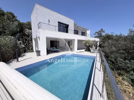 saint aygulf : villa contemporaine proche mer
