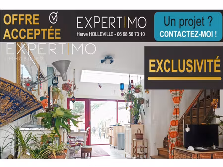 sous offre acceptée : maison de charme au cœur de rue