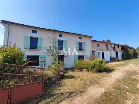 vente maison 6 pièces 122 m² à barro (16700)  147 660 €