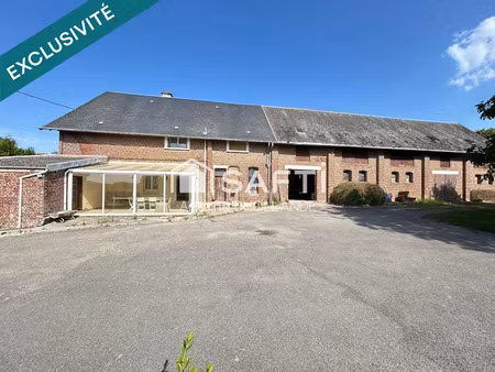 vente maison 7 pièces 179 m² à le verguier (02490)  190 000 €