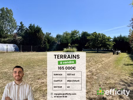 terrain - 1227 m²