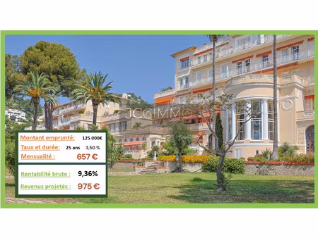 achat appartement 1 pièce 27m² hyeres 83400