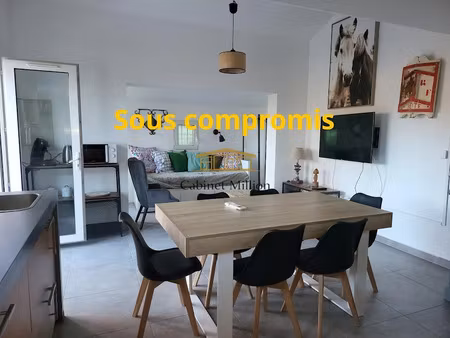 vente maison 2 pièces 39 m² à vic-la-gardiole (34110)  189 000 €