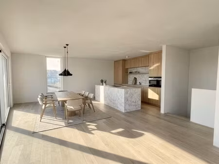 duplex van 171 m² met ruim terras in het centrum van puurs