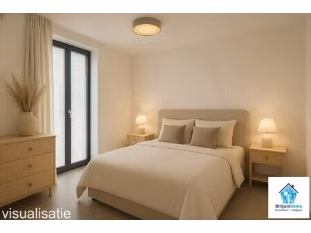 nieuwbouw gelijkvloers appartement met 1 slp  terras en tuin