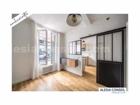 studio 19 m2 alesia rue montbrun