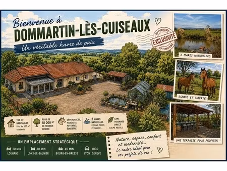propriété de caractère sur près de 2 hectares - calme absolu et sans vis-à-vis