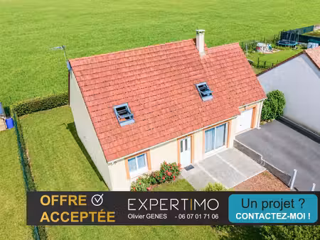 maison individuelle - 111 m² - 4 chambres - garage et jardin