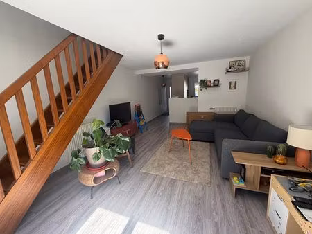 location maison 3 pièces  62.50m²  nantes