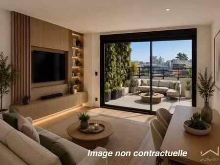 rare - a bordeaux nansouty - duplex t4 d'exception avec grande terrasse plein sud