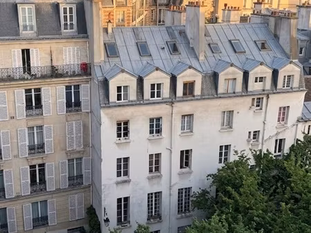 achat appartement 2 pièces 31m² paris 3ème