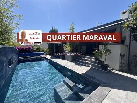 superbe villa maraval climatisee - proche village naturiste