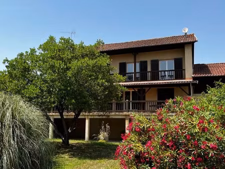 maison de village face aux pyrénées