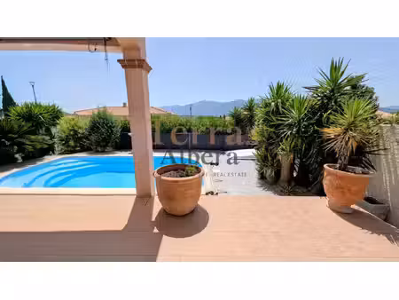 banuyls dels aspres - magnifique villa de plain pied avec piscine 3 chambres vues...