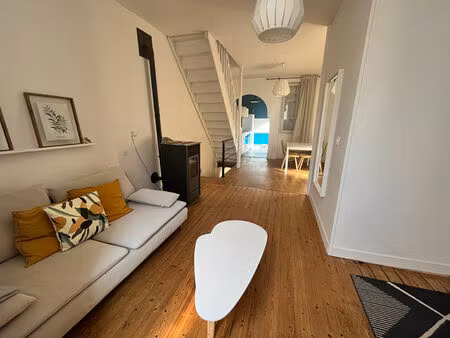 location - maison t3 meublé - quartier sacre coeur