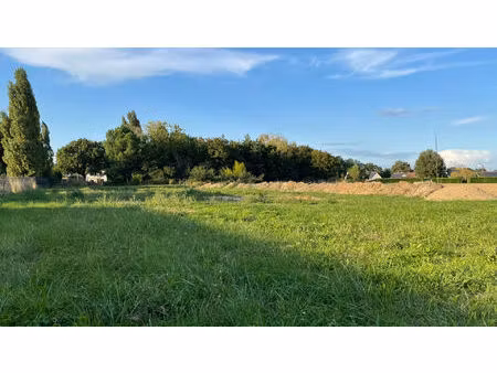 belle vue dégagée pour ce terrain à bâtir