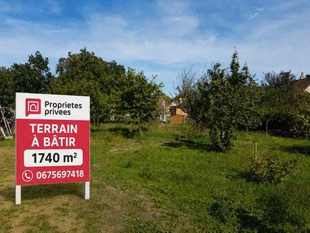 achat terrain 1 748m² mulsanne 72230