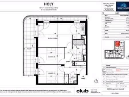 location appartement 3 pièces à cesson-sévigné (35510) : à louer 3 pièces / 62m² cesson-sé