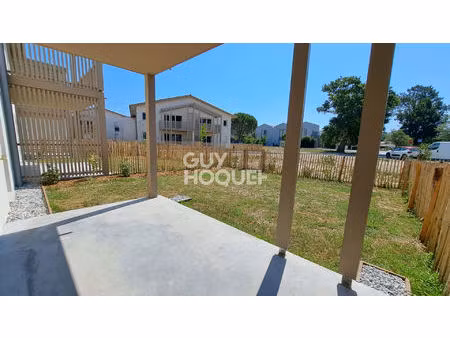 appartement neuf 2 pièces en rez-de-jardin