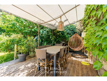loft d'exception avec grand jardin