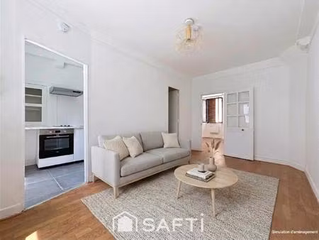 appartement 2 pièces - 1 chambre - 37 30 m² - athis-mons