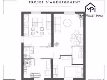 vente appartement 3 pièces à laval avesnières (53000) : à vendre 3 pièces / 60m² laval ave