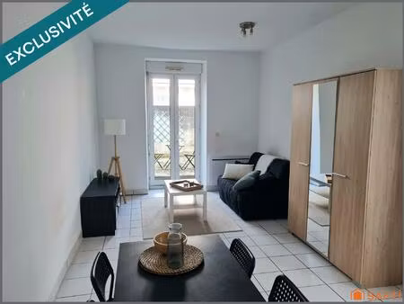 eglise saint clair - studio 25m2 avec une grande terrasse loué meublé jusqu'en mai 2027