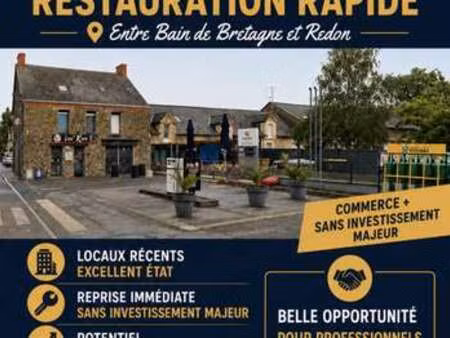 vente bureaux et commerces à sainte-anne-sur-vilaine (35390) : à vendre / sainte-anne-sur-
