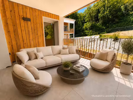 appartement t3 avec spacieuse loggia exposé sud/ouest