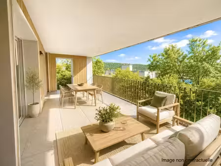 t3 neuf 68m2 loggia 22m2 parking