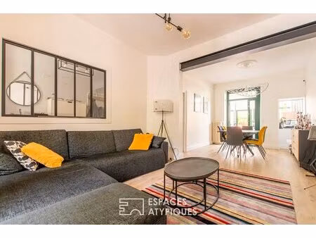 maison angevine avec son jardin calme