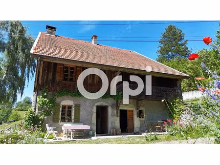 vente ferme 5 pièces 167 m² à saint-jean-de-tholome (74250)  695 000 €