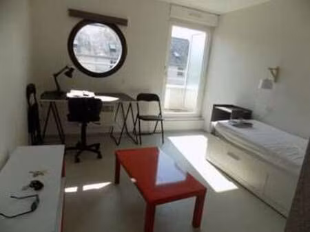 location appartement t1 meublé à bruz (35170) : à louer t1 meublé / 18m² bruz