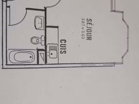 location appartement 2 pièces à saint-jacques-de-la-lande (35136) : à louer 2 pièces / 33m