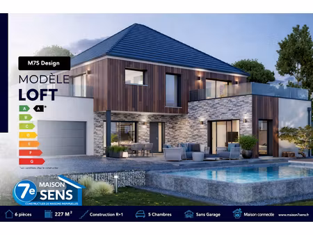 vente maison neuve 6 pièces 228 m² à voisenon (77950)  614 305 €
