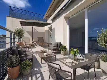 vente appartement 3 pièces 60 m² à venissieux (69200)  185 000 €